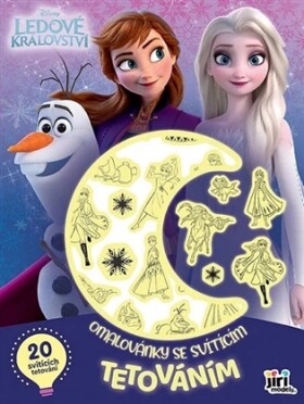 Omalovánky se svítícím tetováním Ledové království