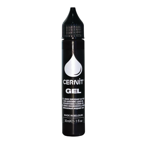 CERNIT Polymérový tekutý gel 30 ml - černý