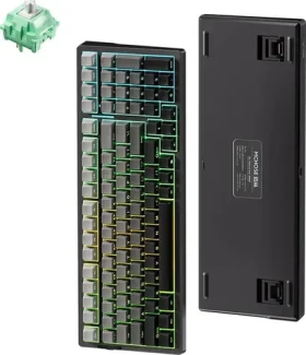 MCHOSE G98 RGB Cabbage Tofu černá / herní bezdrátová klávesnice / mechanická / Cabbage Tofu / 2.4GHz / BT / US Layout (6973654164944)