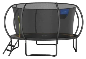 MERACH Trampolína MR-2429B2 / Průměr 3,6 m / Bezpečnostní síť / 72 pružin / Nosnost 150 kg (MR-2429B2-EU)