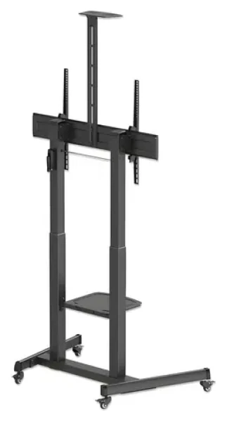 Manhattan Mobilní stojan pro TV černá / Stojan pro TV / 60-120" / nosnost 120 kg / VESA do 1000x600 (462709)