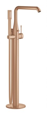 GROHE - Essence Vanová baterie do podlahy, kartáčovaný Warm Sunset 23491DL1