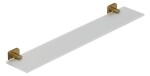KLUDI - Vela S Polička, délka 60 cm, sklo/kartáčované zlato 25973N0
