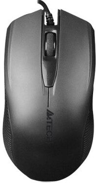 A4tech OP-760, kancelářská optická myš, 1200 DPI, USB, černá