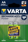 Varta Power Nabíjecí baterie AA / 1.2V / 2100 mAh / NiMH / 2 ks / v blistru (56706101402)