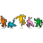LEGO® ART 31216 Keith Haring – Tančící postavy