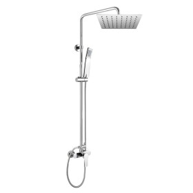 Mereo Dita sprchová baterie s talířovou hranatou slim sprchou 250x250 mm, nerez CBE60104SDD2