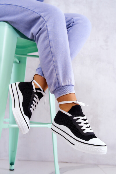 Dámské ponožky tenisky Černá Soren 37