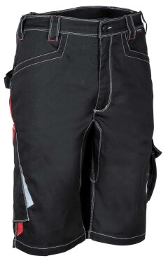 Pracovní kraťasy COFRA CORRIENTES Barva: Černá/ Červená, Velikost: 64 (CACORRIENTES_05_64)