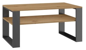FRONTI Konferenční stolek MODERN 1P Dub artisan + antracit