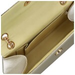 Stylové dámské psaníčko Michelle Moon Zalia, zlaté