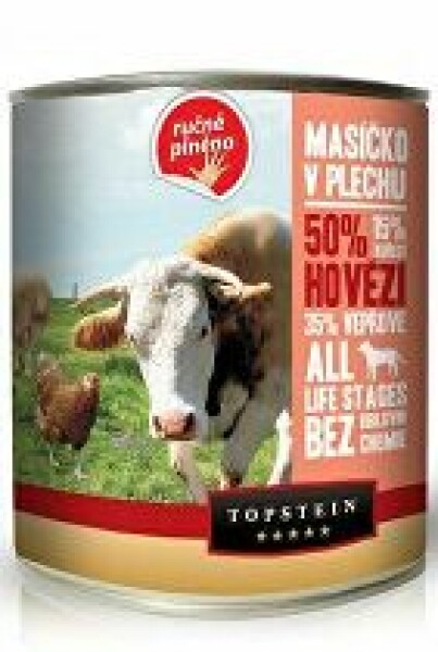 Topstein Masíčko v plechu - hovězí 800g