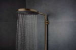 HANSGROHE - Pulsify S Puro Sprchový set s termostatem, průměr 26 cm, 3 proudy, kartáčovaný bronz 24236140