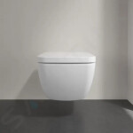 VILLEROY & BOCH - Collaro Závěsné WC se sedátkem SoftClose, DirectFlush, alpská bílá 4626HS01