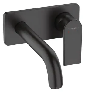 Hansgrohe Umyvadlová baterie pod omítku EcoSmart matná černá / Podomítková baterie / AirPower / EcoSmart 5 l/min (71578670)