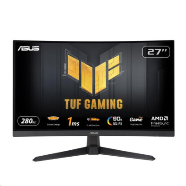 ASUS LCD 27" VG27VQM1B TUF Gaming Full HD 1920x1080 LED 250cd 1ms 280Hz DP HDMI 4,9kg EDF_1011093
