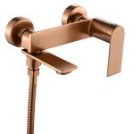 REA - Vanová nástěnná baterie STORM - Brush Copper REA-B3003