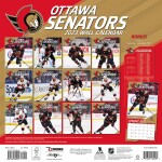 JF Turner Kalendář Ottawa Senators 2023 Wall Calendar