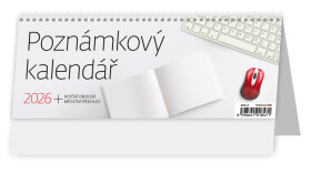 Stolní kalendář 2026 Helma - Poznámkový