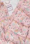 Vesta dívčí nylonová Puffa podšitá microfleecem, Minoti, 12GILET 15, růžová - 86/92 | 18-24m