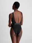 Dámské jednodílné plavky KW0KW02357 BEH černé - Calvin Klein S