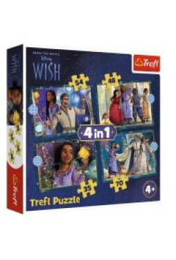 Puzzle Přání: Splněné sny 4v1 (35, 48, 54, 70 dílků)