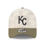 New Era Pánská kšiltovka Kansas City Royals MLB 2025 Armed Forces 39THIRTY Flex Velikost: M/L