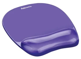 Fellowes CRYSTAL Gelová Podložka pod myš a zápěstí fialová (FELFERGWMPADCRYSTP)