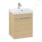 VILLEROY & BOCH - Avento Umyvadlová skříňka, 430x514x352 mm, 1 dvířka, Nordic Oak A88700VJ