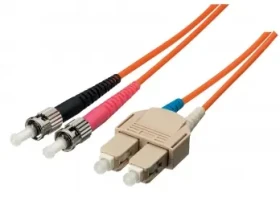 Equip žlutá / Optický patch kabel / SC/ST / Singlemode OS2 / Duplex / 3 m (252333)
