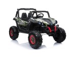 Mamido Dětské elektrické auto Buggy SuperStar 4x4 lakované maskáčové