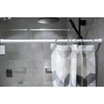 HOPA - Tyč sprchového závěsu bílá - Rozměr A - 110 - 200 KD02100231