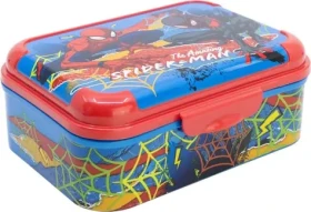 STOR Box na svačinu Spider-Man / Box na svačinu / Plast / bez BPA (83543)