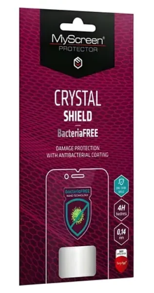 MyScreen Crystal Shield BacteriaFree pro Samsung Galaxy A36 / Ochranná fólie na displej / Antibakteriální (M9719CCBF)