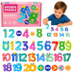 Mamido Magnetická sada čísla a matematická znaménka 26 dílků