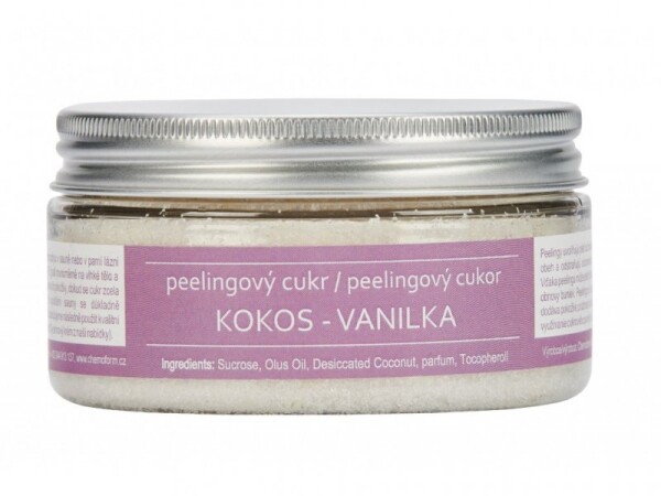 CF Group CZ & SK s.r.o. Peelingový cukr 225g - Kokos/Vanilka CCF1822002L