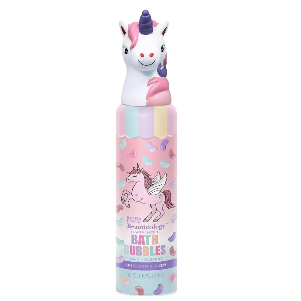 Baylis & Harding Pěna do koupele Unicorn 320 ml, růžová barva, plast