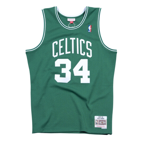 Mitchell & Ness Pánský dres Boston Celtics NBA Paul Pierce #34 Swingman - Zelená Velikost: M