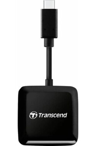 Transcend RDC3 čtečka paměťových karet černá / USB-C 3.1 Gen 1 / SDXC / microSDXC / CompactFlash / UHS-I (TS-RDC3)