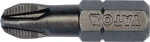 Compass Bit křížový 1/4 PZ3 x 25 mm, AISI S2, HRC 58-61 10 ks YT-04722