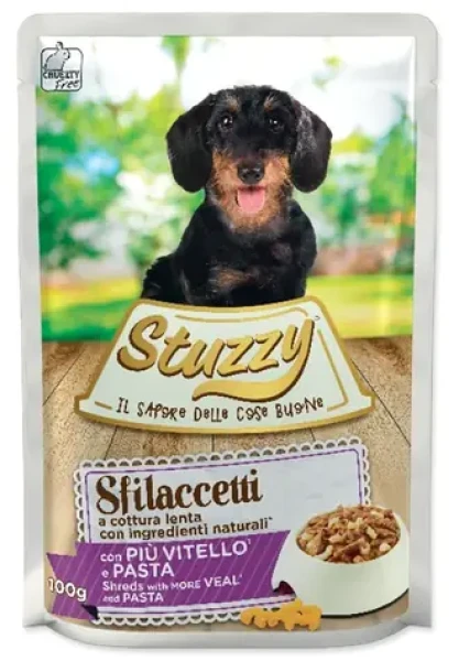 Stuzzy Speciality Kapsička telecí s těstovinami 100 g / Krmivo pro psy (0304-2574)