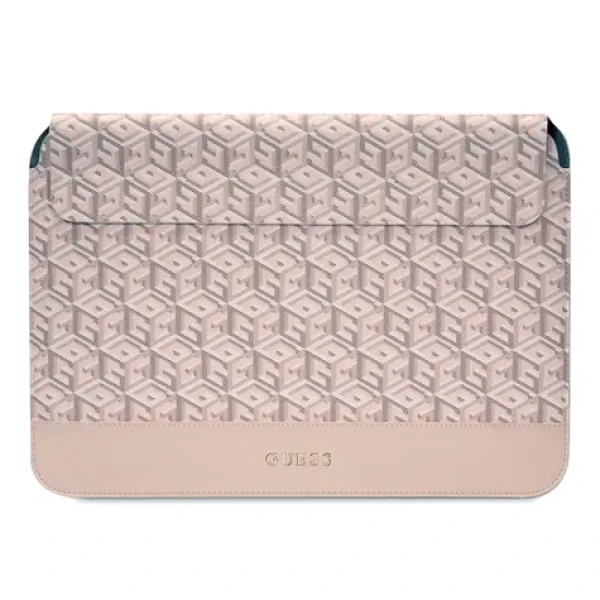 Pouzdro Guess PU G Cube Computer Sleeve 13/14"" růžové