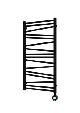 Radiátor elektrický SAT Lilon 97,5x50 cm černá matná SATRALI975500EBL SATRALI975500EBL