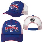 Outerstuff Dětská kšiltovka New York Rangers NHL Lockup Meshback Adjustable