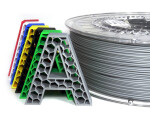 PLA filament šedý 1,75 mm Aurapol 1kg