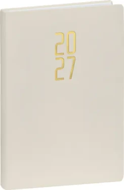 NOTIQUE Denní diář Ponza 2027 krémový / Diář / 15 × 21 cm / denní / A5