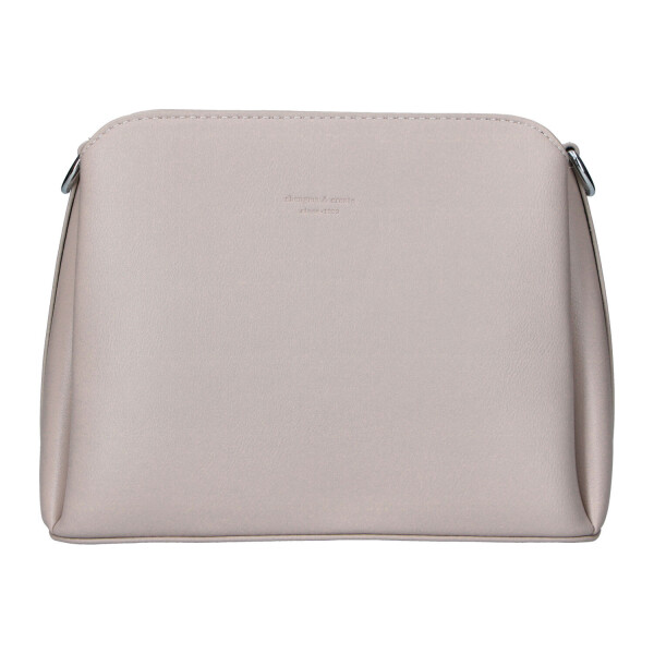 Trendy dámská koženková crossbody kabelka Lira, šedá