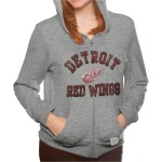 Original Retro Brand Dámská mikina Detroit Red Wings Tri-Blend Full Zip Velikost: