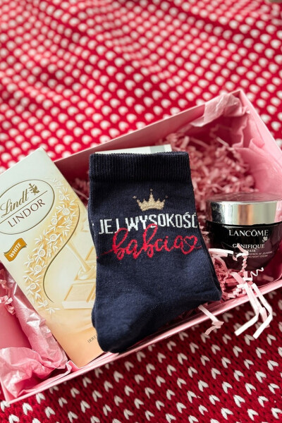 DÁMSKÉ PONOŽKY JEJÍ VÝSOST BABIČKA 0200.134 tmavě modrá 37-41