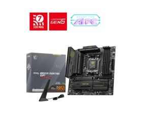 MSI MAG B850M MORTAR WIFI / B850 / 4x DDR5 / 1x 5GLAN / Wi-Fi7 / mATX (MAG B850M MORTAR WIFI)
